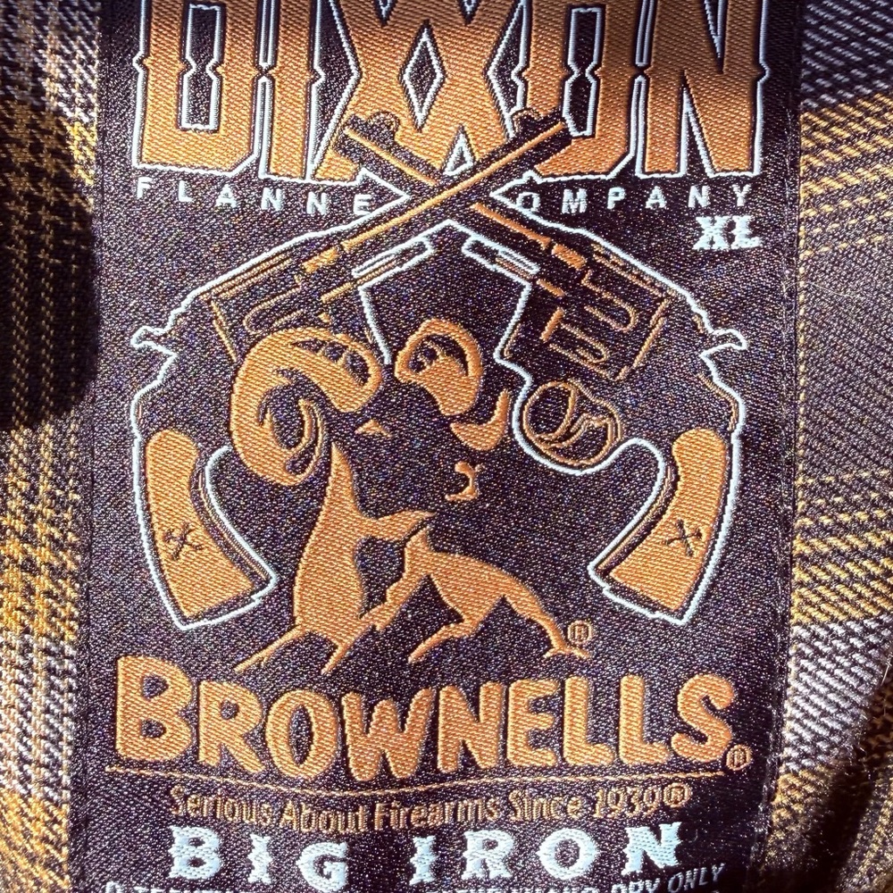 Dixxon flannel Brownells XL
